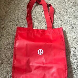 lululemon athletica Vibrant Red Tote